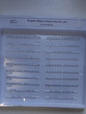 Qingdao iBeauty Lower Eyelashes - Black Cluster Lashes